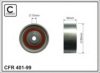 CAFFARO 401-99 Deflection/Guide Pulley, timing belt